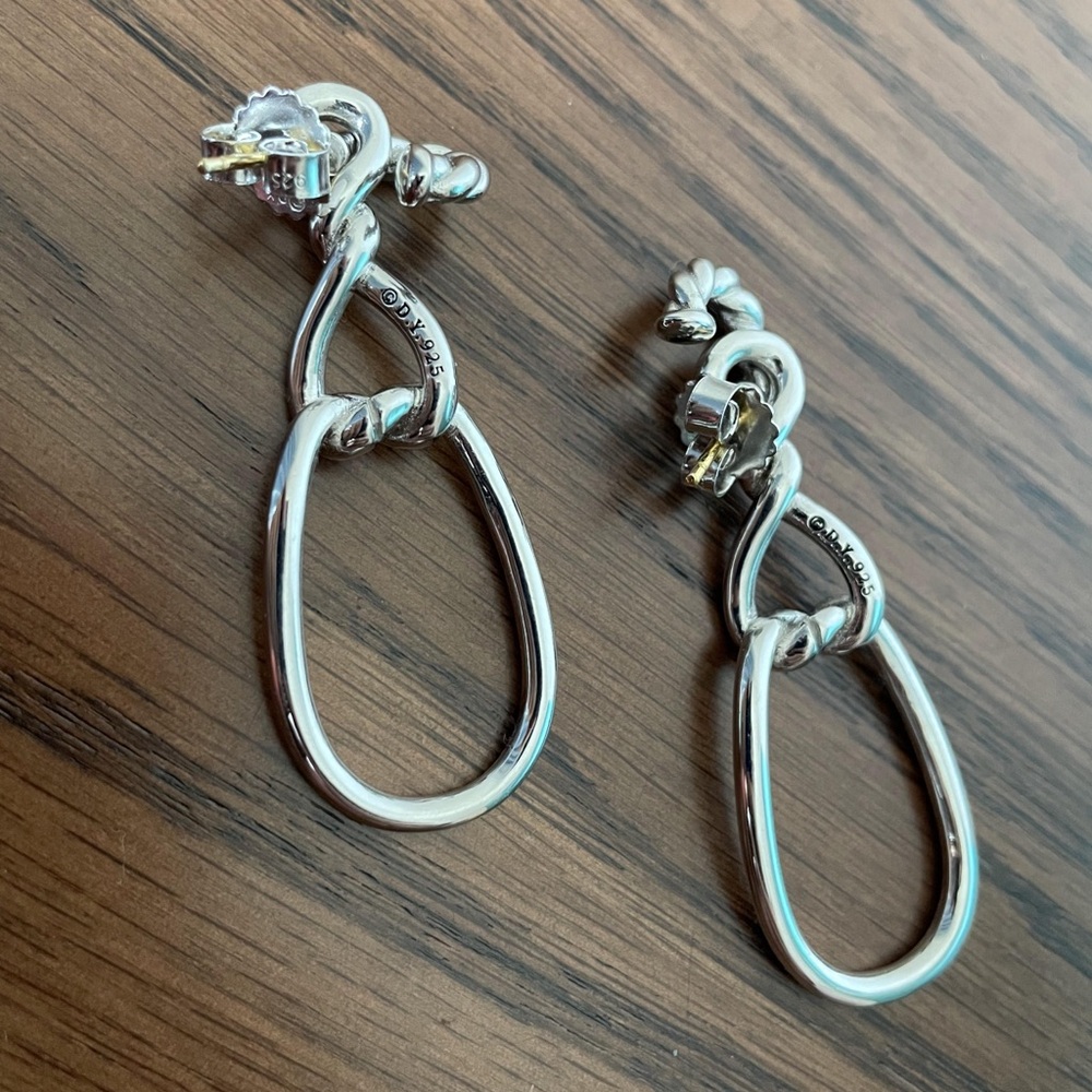 David Yurman Earrings in Sterling Silver D.Y 925